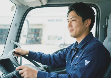 トラックドライバーの新人